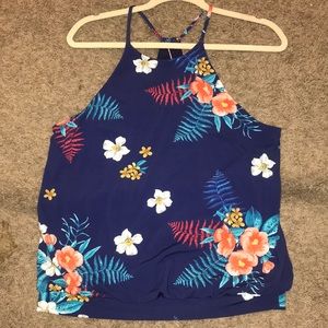 Express high neck tank blouse